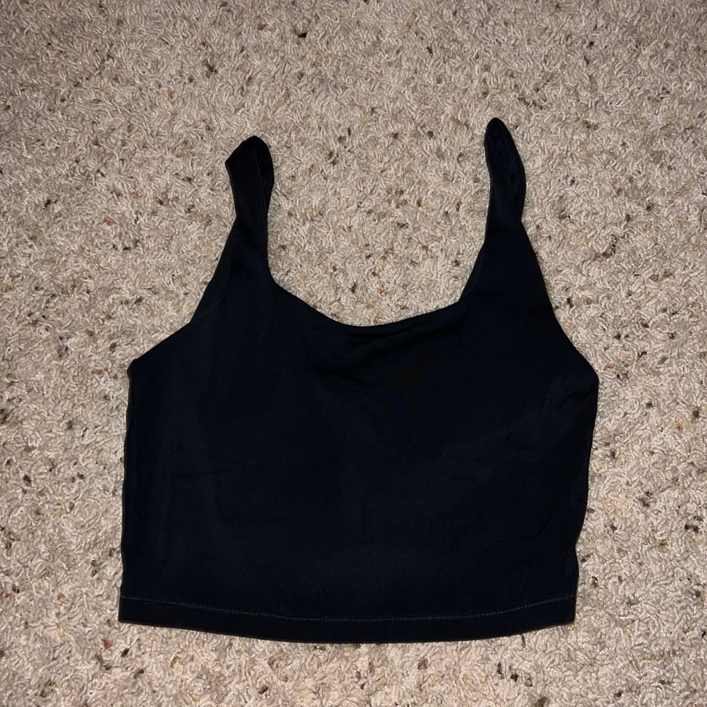 Black Tank top with pads